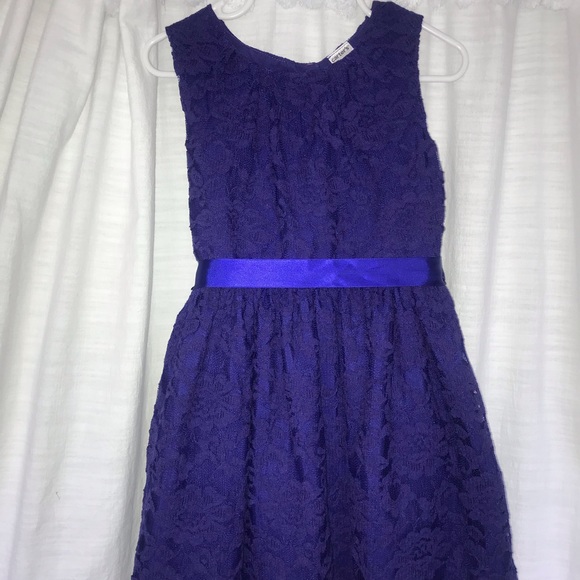 Carter’s Indigo Lace Dress - Picture 2 of 4